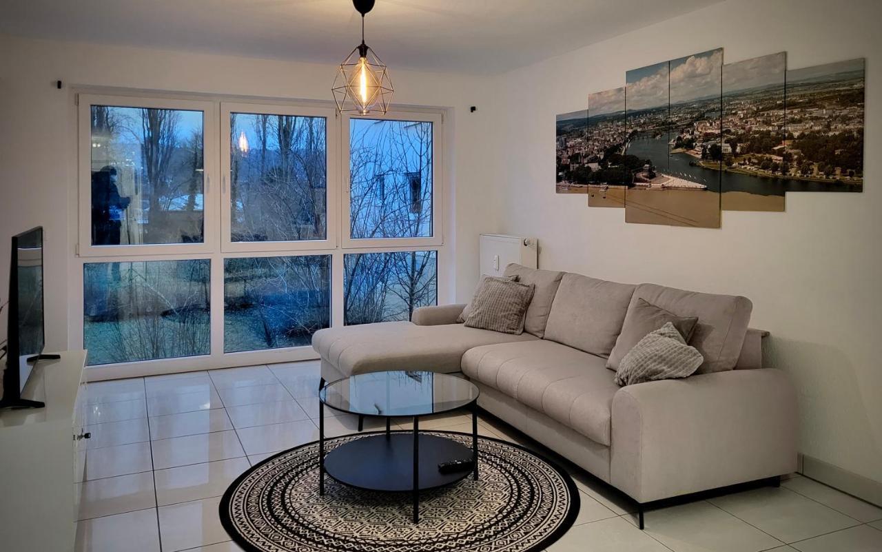 Schoene Und Ruhige Wohnung Direkt An Der Mosel Koblenz  Ngoại thất bức ảnh